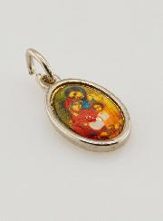 Médaille Sainte Famille de Nazareth Argentée - 15mm