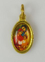 Médaille Sainte Famille de Nazareth Dorée - 15mm