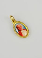 Médaille Saint Jean-Paul II Dorée - 15mm