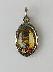 Médaille Notre Dame de la Salette Argentée - 15mm