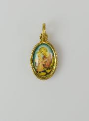 Médaille Saint Joseph Dorée - 15mm