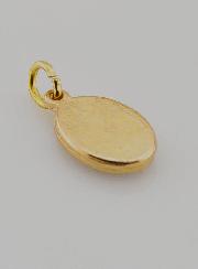 Médaille Sainte Rita de Cascia Dorée - 15mm