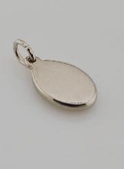 Médaille Vierge Marie qui Défait les Noeuds Argentée - 15mm