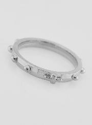 Bague Religieuse Dizainier Argentée - Taille 51