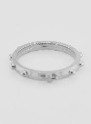 Bague Religieuse Dizainier Argentée - Taille 51