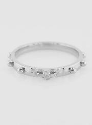 Bague Religieuse Dizainier Argentée - Taille 57