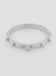 Bague Religieuse Dizainier Argentée - Taille 57