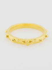Bague Religieuse Dizainier Dorée - Taille 54