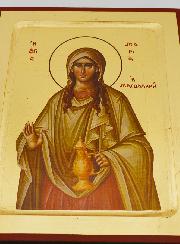 Icône Byzantine Sainte Marie-Madeleine - 22 cm
