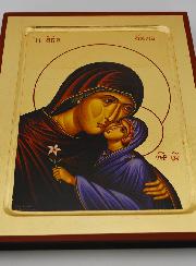 Icône Byzantine Sainte Anne - 22 cm