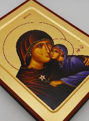 Icône Byzantine Sainte Anne - 22 cm