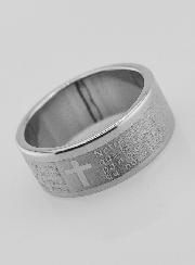 Bague Religieuse Prière du Notre Père Taille 54