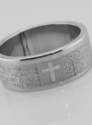 Bague Religieuse Prière du Notre Père Taille 54