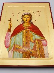 Icône Byzantine Sainte Kaliopée - 30 cm