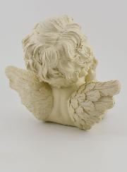 Statue Ange-Gardien Souffleur - 13 cm