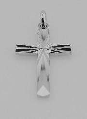 Pendentif Croix en Argent 25mm