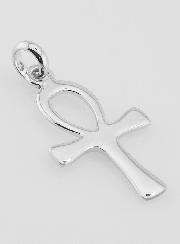 Pendentif Croix de Fécondité en Argent 22mm