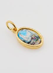 Médaille Notre Dame de Fatima Dorée - 14mm