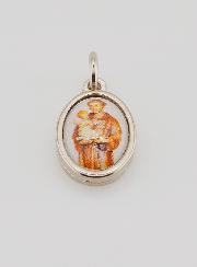 Médaille Saint Antoine de Padoue Argentée - 14 mm