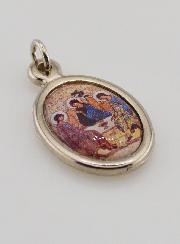 Médaille Sainte Trinité Argentée - 22 mm