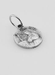Médaille Sainte Rita en Métal Argenté - 10 mm