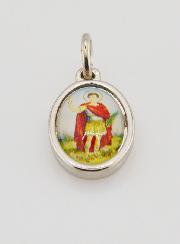 Médaille Saint Expédit Argentée - 14 mm