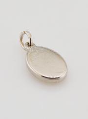 Médaille Saint Expédit Argentée - 14 mm