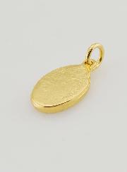 Médaille Enfant Jésus de Prague Dorée - 15 mm