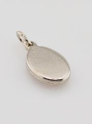 Médaille Christ Miséricordieux Divine Miséricorde Argentée - 14 mm