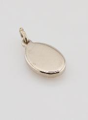 Médaille Sacré Coeur de Marie Argentée - 14 mm