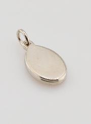 Médaille Sacré-Coeur de Jésus Argentée - 14 mm