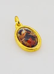 Médaille Vierge Marie qui Défait les Noeuds Dorée - 14 mm