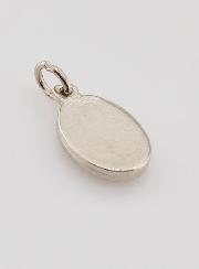 Médaille Saint Michel Archange Argentée - 14 mm