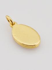 Médaille Saint Michel Archange Dorée - 14 mm