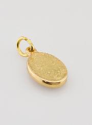 Médaille Sainte Rita de Cascia Dorée - 14 mm