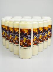 Lot de 20 Bougies de Neuvaine - Prier pour les Âmes du Purgatoire