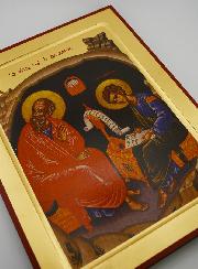 Icône Byzantine Saint Jean l'évangéliste - 30 cm