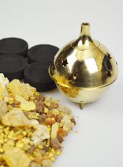Coffret Encens Rois Mages + Charbon + Brûle-encens