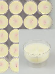 24 Bougies d'Église - Veilleuses Blanches - 6h