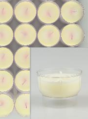 48 Bougies d'Église - Veilleuses Blanches - 6h
