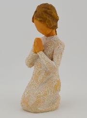 Ange Willow Tree - Prière de la paix (Prayer of peace) - 10 cm