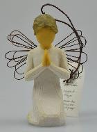 Ange Willow Tree - Ange de Prière (Angel of Prayer) - 11 cm