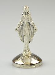 Statue Vierge Marie Miraculeuse - Socle Aimanté - 5 cm