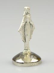 Statue Vierge Marie Miraculeuse - Socle Aimanté - 5 cm