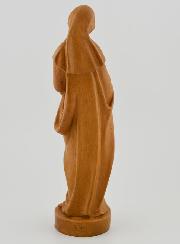 Statue Vierge Marie à l'Enfant Jésus - Renaissance - Ton Bois - 16 cm