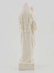 Statue Sainte Vierge Marie à l'Enfant Jésus - Ton Ivoire - 16 cm