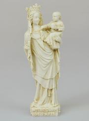 Statue Notre Dame de Paris - Ton Ivoire - 14 cm