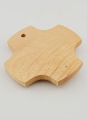 Croix Enfant en Bois d'Erable - Mon Ange Protecteur