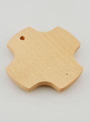 Croix Enfant en Bois d'Erable - Ange-Gardien de Victoire