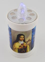 Bougie de Sainte Thérèse de l'Enfant Jésus - 60 jours